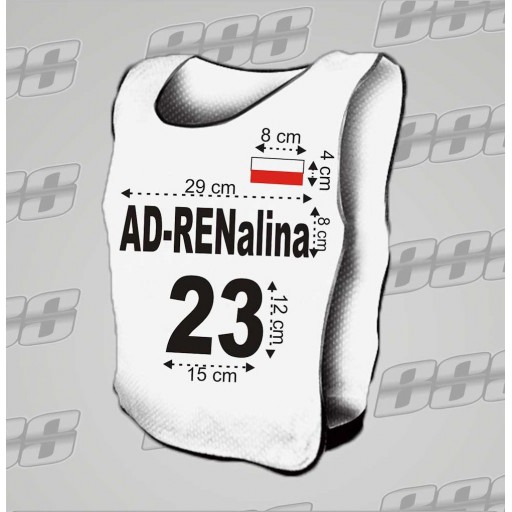 Plastron Sportowy Reklamowy Kamizelka...