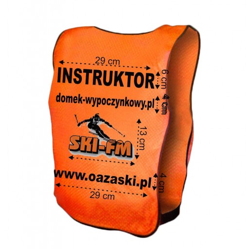 Plastrony narciarskie bezpieczeństwo obozy zima...