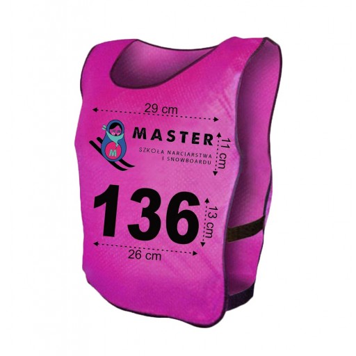 Plastron Sportowy Reklamowy Kamizelka...