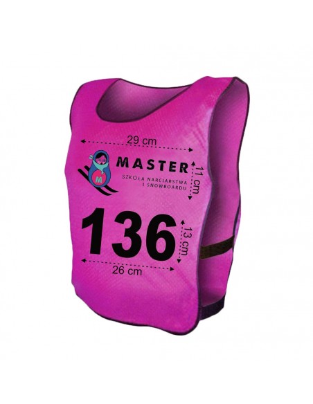 Plastrony narciarskie bezpieczeństwo obozy zima widoczność na stoku grupy