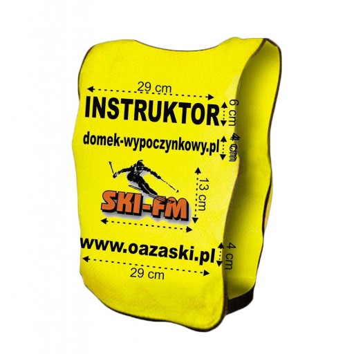 Plastron Sportowy Reklamowy Kamizelka...
