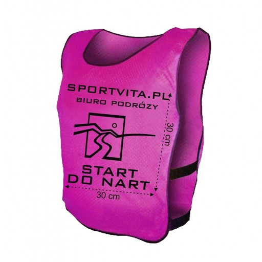 Plastron Sportowy Reklamowy Kamizelka...