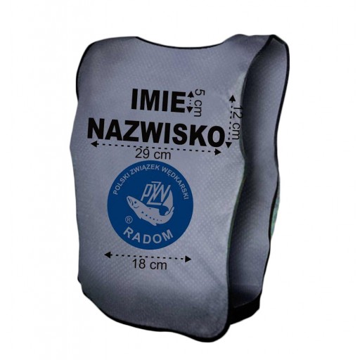 Plastrony wolontariusz bezpieczeństwo obozy...