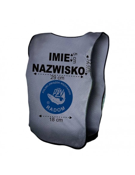 Plastrony wolontariusz bezpieczeństwo obozy lato widoczność wakacje grupy