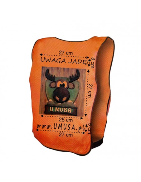 Plastron Sportowy Reklamowy Kamizelka Instruktor Wolontariusz