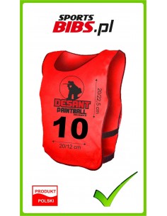 Plastron Sportowy Reklamowy Kamizelka Instruktor... 2