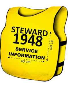 Vest Steward Information Service Volunteer Photo Media Tv...