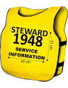 Vest Steward Information Service Volunteer Photo Media Tv Stadium Service.
