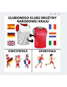 Sportowa Dwustronna na Mecze Zawody Reversible Bieganie...