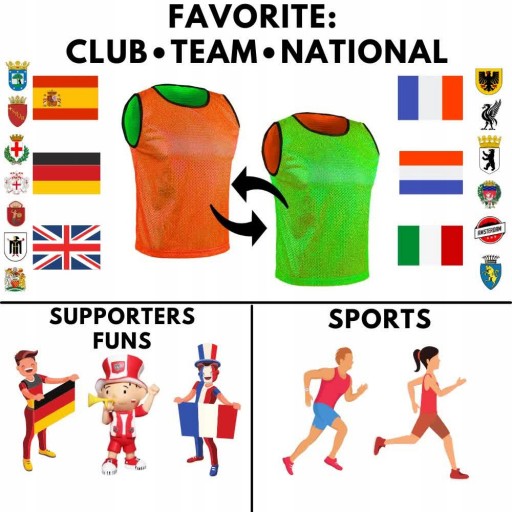 Sports Double-sided for Matches Competition...