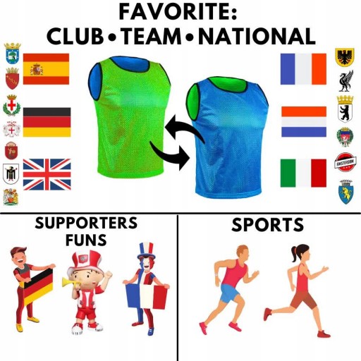 Sports Double-sided for Matches Competition...