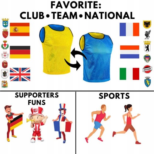 Sports Double-sided for Matches Competition...