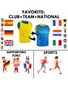 Sports Double-sided for Matches Competition Reversible Running Training Club Team Company College School
