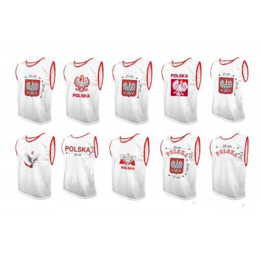 ORZEŁ POLSKA - sportowa koszulka kibica
