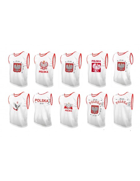 ORZEŁ POLSKA - sportowa koszulka kibica