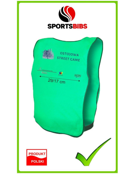 Plastron Sportowy Reklamowy Kamizelka Instruktor Wolontariusz