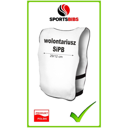 Plastrony wolontariusz bezpieczeństwo obozy...