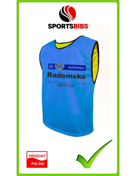 Sports Double-sided for Matches Competition Reversible Running Training Club Team Company College School