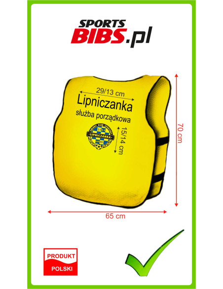 Kamizelka Steward Służba Informacyjna Wolontariusz Foto Media Tv Obsługa Stadionowa Kamizelki