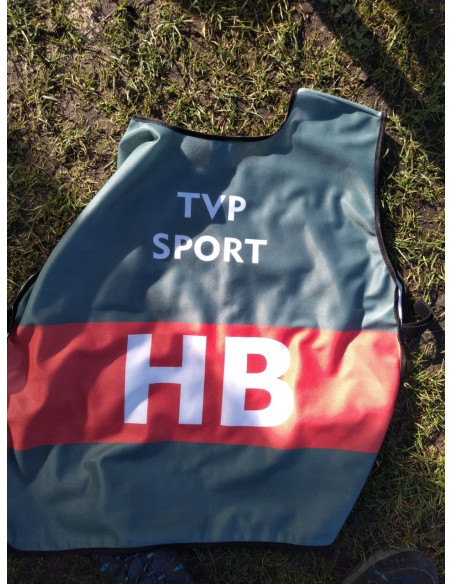 Kamizelka Steward Służba Informacyjna Wolontariusz Foto Media Tv Obsługa Stadionowa Kamizelki