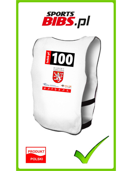 Plastron Sportowy Reklamowy Kamizelka Instruktor Wolontariusz