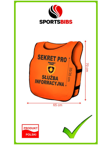 Kamizelka Steward Służba Informacyjna Wolontariusz Foto Media Tv Obsługa Stadionowa Kamizelki