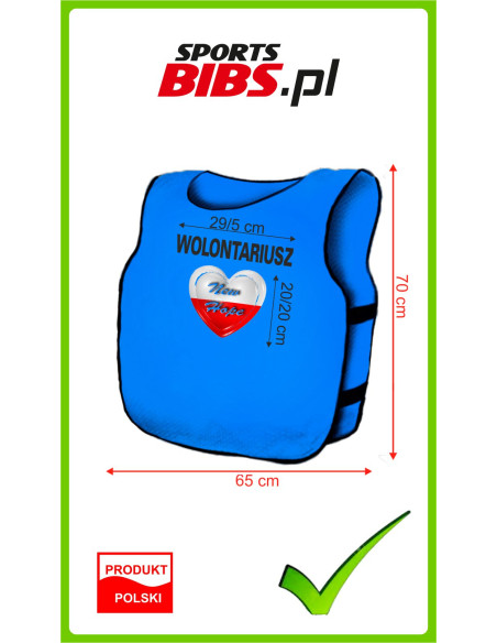 Kamizelka Steward Służba Informacyjna Wolontariusz Foto Media Tv Obsługa Stadionowa Kamizelki