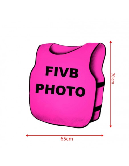 Kamizelka Steward Służba Informacyjna Wolontariusz Foto Media Tv Obsługa Stadionowa Kamizelki