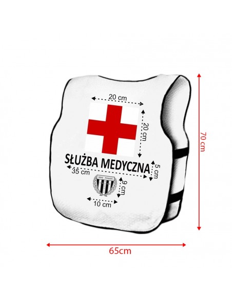 Kamizelka Steward Służba Informacyjna Wolontariusz Foto Media Tv Obsługa Stadionowa Kamizelki