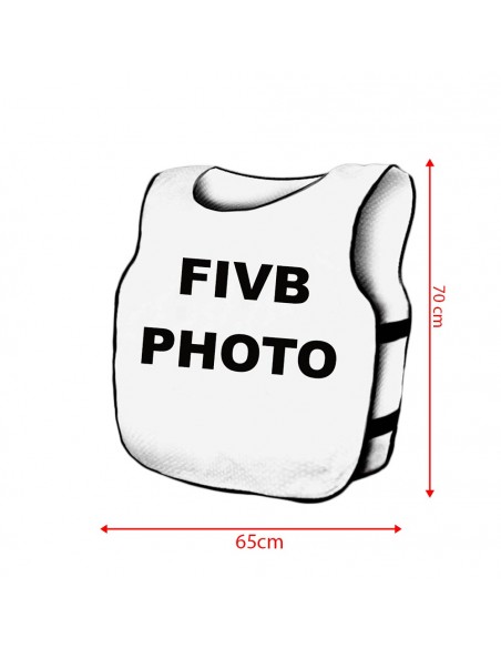 Kamizelka Steward Służba Informacyjna Wolontariusz Foto Media Tv Obsługa Stadionowa Kamizelki