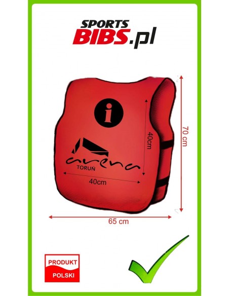 Kamizelka Steward Służba Informacyjna Wolontariusz Foto Media Tv Obsługa Stadionowa Kamizelki