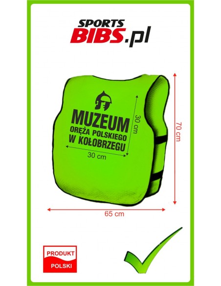 Kamizelka Steward Służba Informacyjna Wolontariusz Foto Media Tv Obsługa Stadionowa Kamizelki