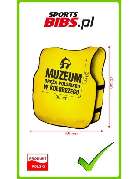 Kamizelka Steward Służba Informacyjna Wolontariusz Foto Media Tv Obsługa Stadionowa Kamizelki