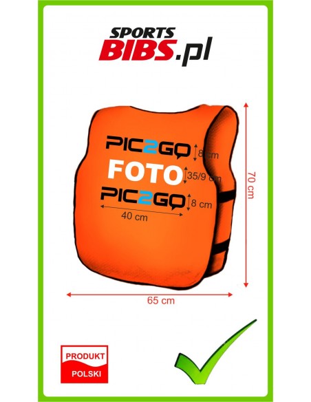 Kamizelka Steward Służba Informacyjna Wolontariusz Foto Media Tv Obsługa Stadionowa Kamizelki