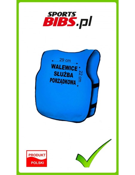 Kamizelka Steward Służba Informacyjna Wolontariusz Foto Media Tv Obsługa Stadionowa Kamizelki